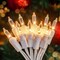 Hopolon 2PACK 50-Count Set Clear Christmas Lights with White Wire,Incandescent Bulb Mini String Lights for Holiday,Christmas Tree,Party, Wedding, Xmas, Home,Indoor & Outdoor Decorations(Warm White)